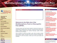 Tablet Screenshot of neuropainhk.org
